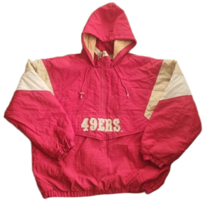 Starter Vintage 90s San Francisco 49ers Pullover Coat